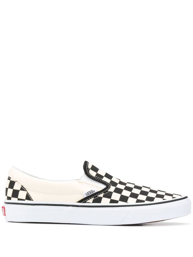 Vans Classic Slip-On "Checkerboard" sneakers - White von Vans