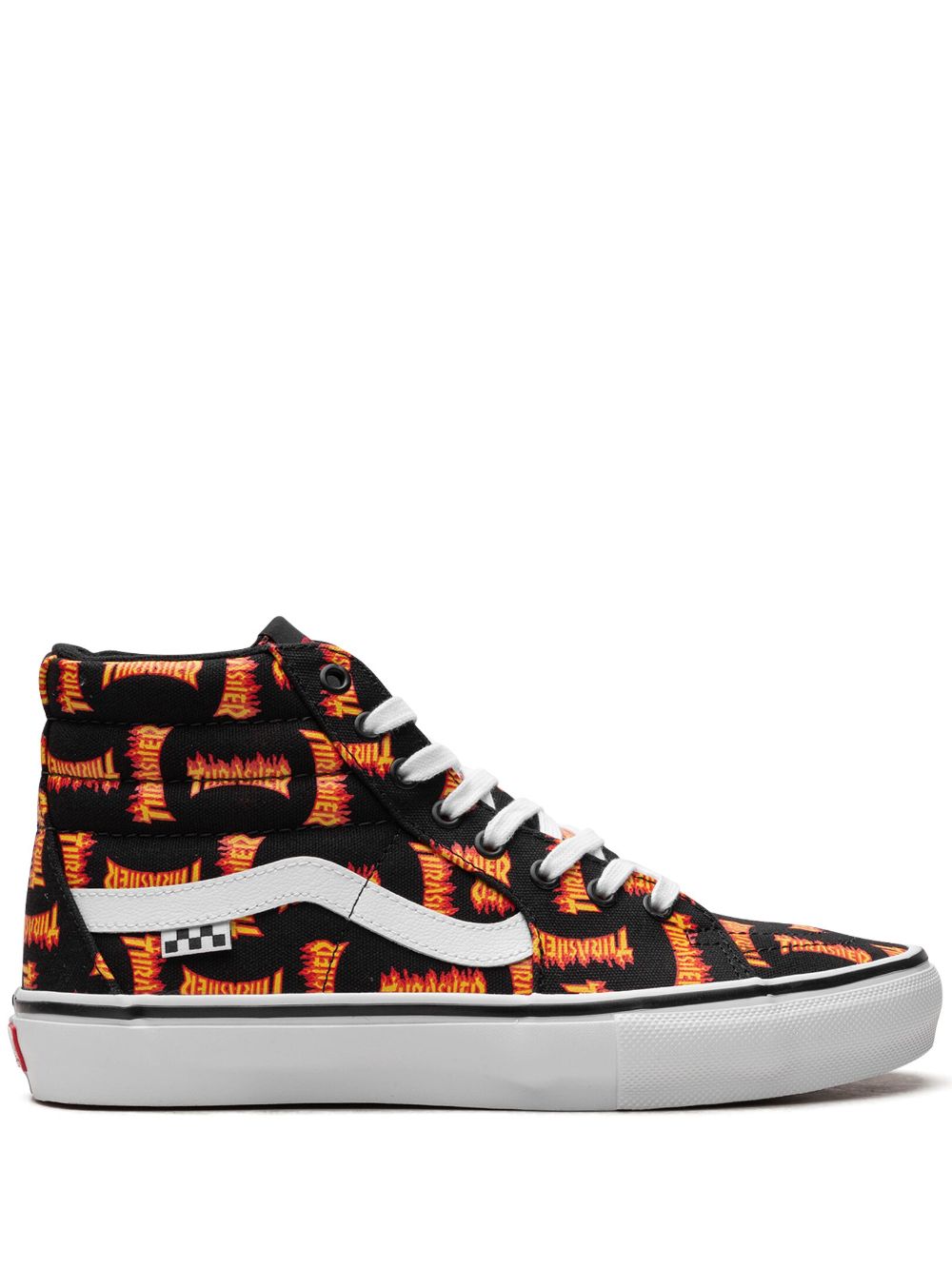 Vans x Thrasher Sk8-Hi "Allover Thrasher Logo" sneakers - Orange von Vans