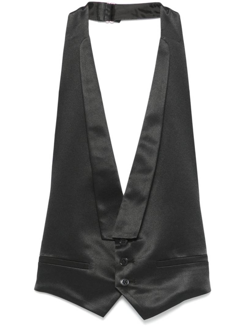 Vaquera Tuxedo vest - Black von Vaquera