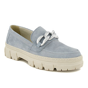 Varese Cacau Damen Loafer Blau von Varese