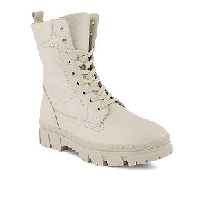 Varese Cacau Damen Schnürboot Beige von Varese