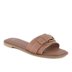 Varese Lotte Damen Pantolette Cognac von Varese