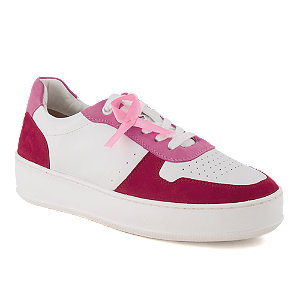 Varese Pink Ribbon Damen Sneaker Weiss von Varese