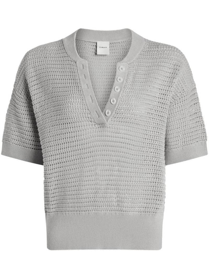 Varley Callie cotton top - Grey von Varley