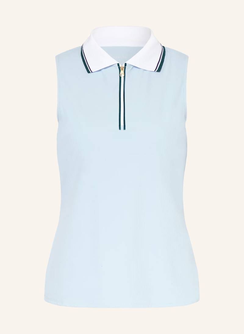 Varley Funktions-Poloshirt Fritton blau von Varley
