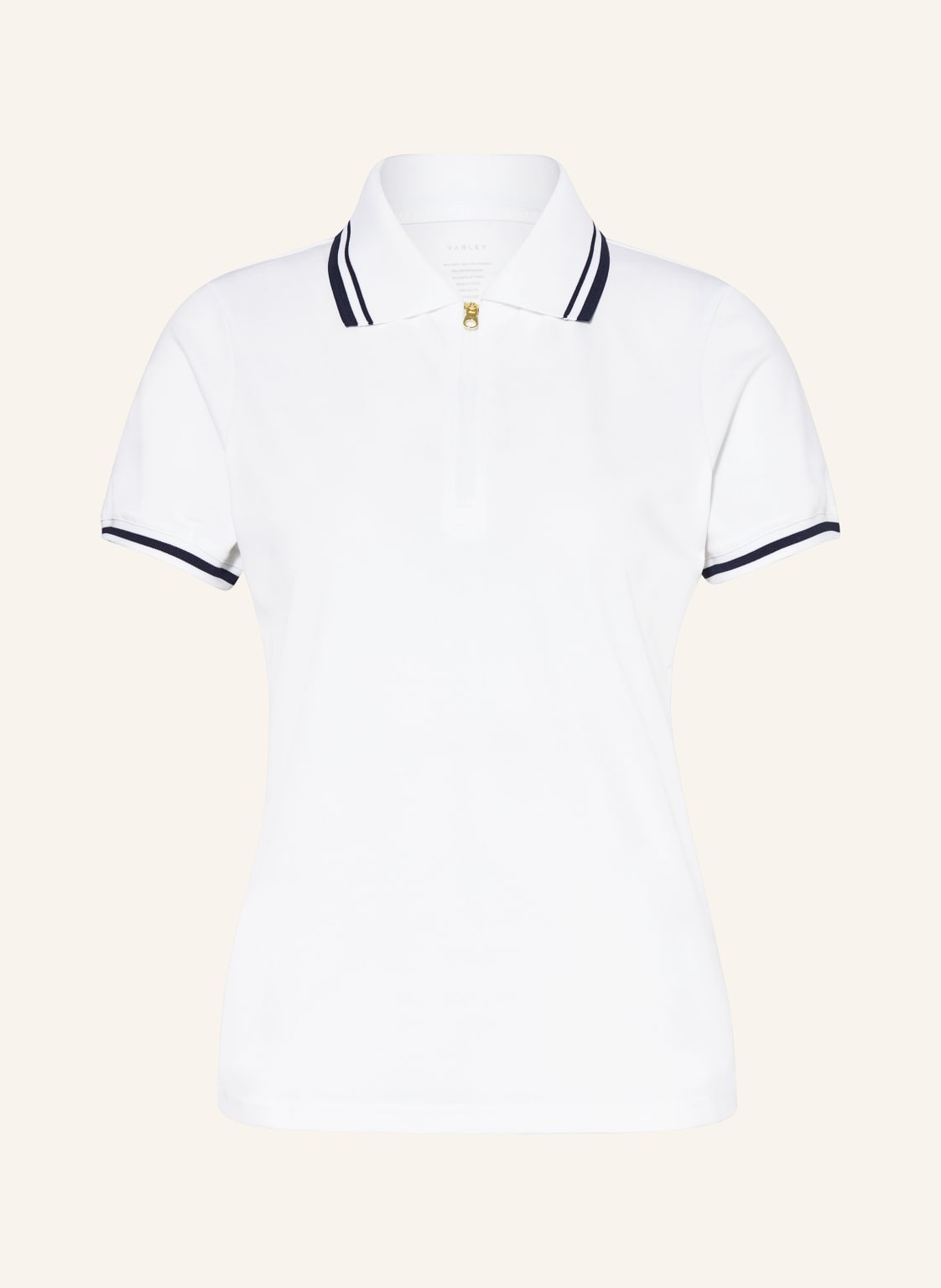 Varley Funktions-Poloshirt Penelope weiss von Varley