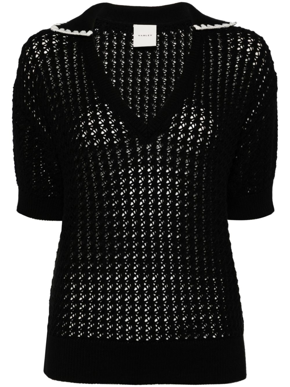 Varley Monte knitted top - Black von Varley