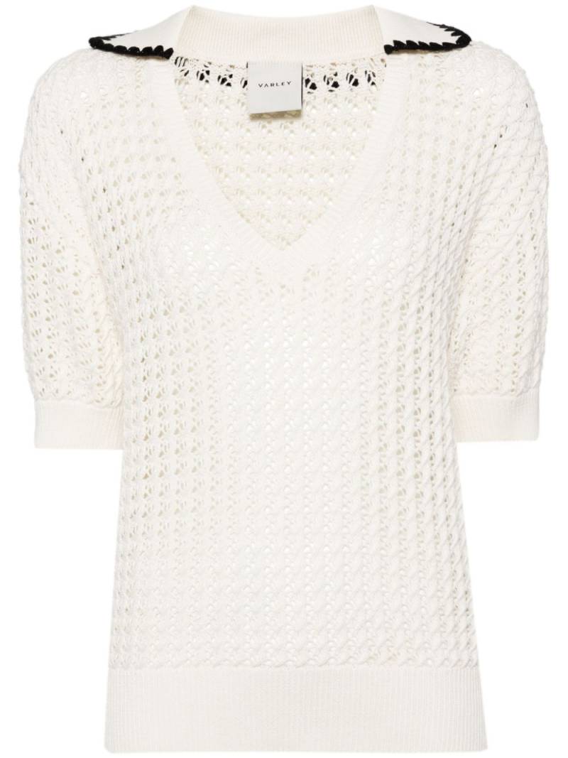 Varley Monte knitted top - Neutrals von Varley