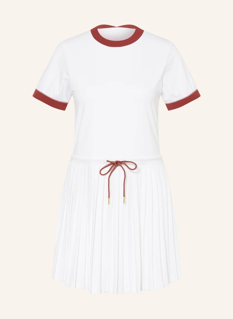 Varley Tenniskleid Trent Mit Plissees weiss von Varley