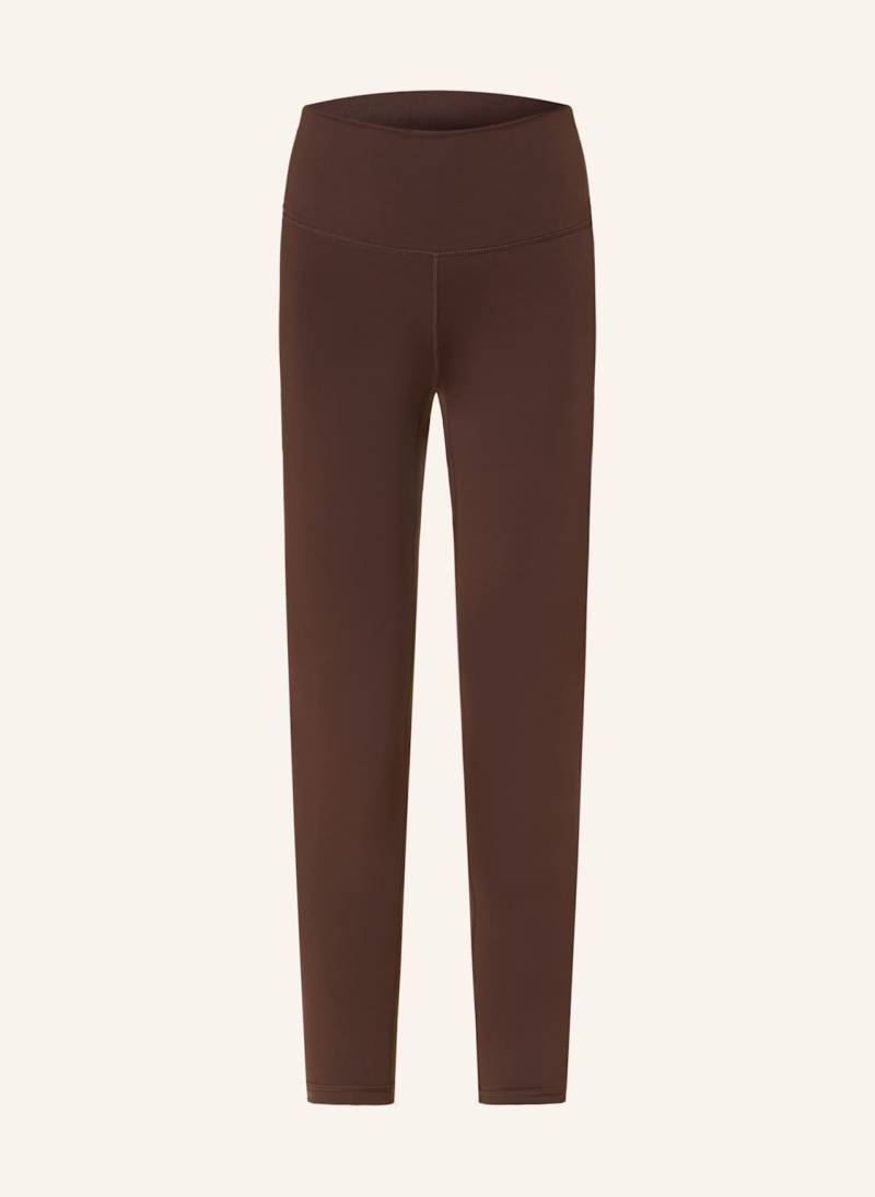 Varley Tights Freesoft™️ High Rise braun von Varley