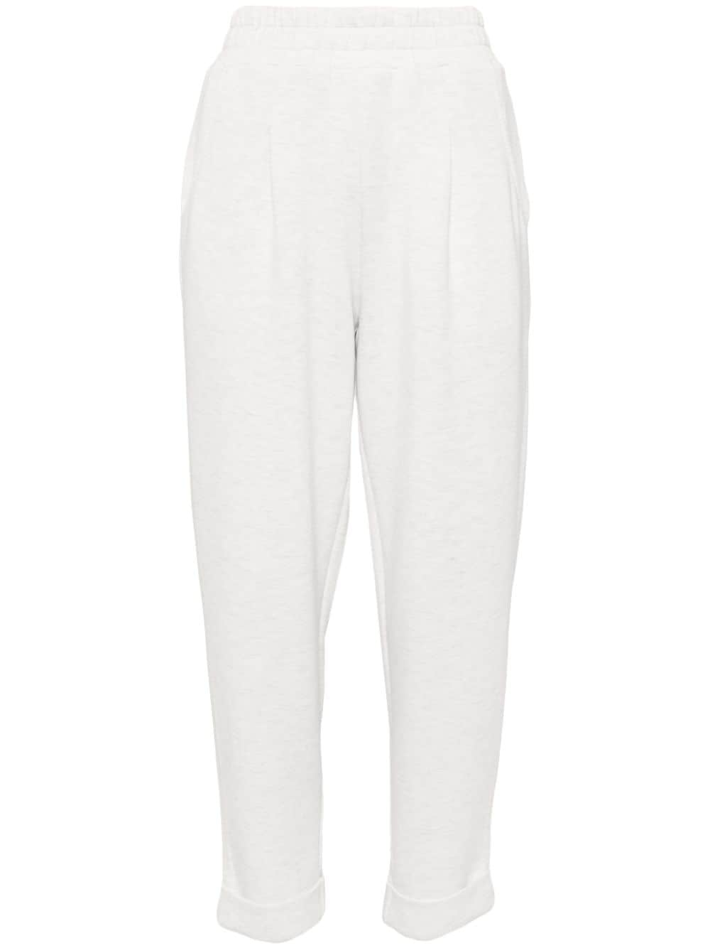 Varley mélange-effect tapered trousers - Grey von Varley