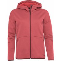 VAUDE Damen Fleecejacke Mineo Hoodie dunkelrot | 44 von Vaude