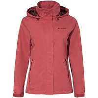 VAUDE Damen Regenjacke Escape Light 2L Hoodie dunkelrot | 34 von Vaude