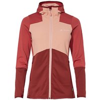 VAUDE Damen Touren Fleecejacke Monviso Grid Fleece dunkelrot | 34 von Vaude