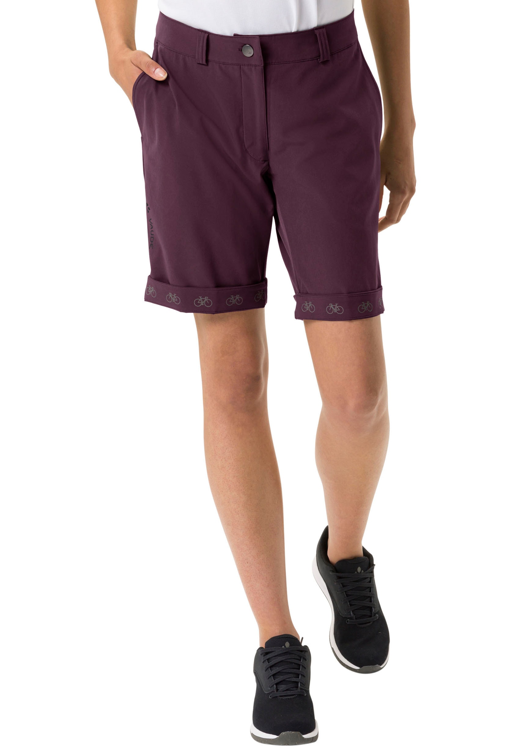 VAUDE Fahrradhose »WOMEN'S CYCLIST SHORTS«, reflektierende Elemente VAUDE Fahrradhose »WOMEN'S CYCLIST SHORTS«, reflektierende Elemente von Vaude