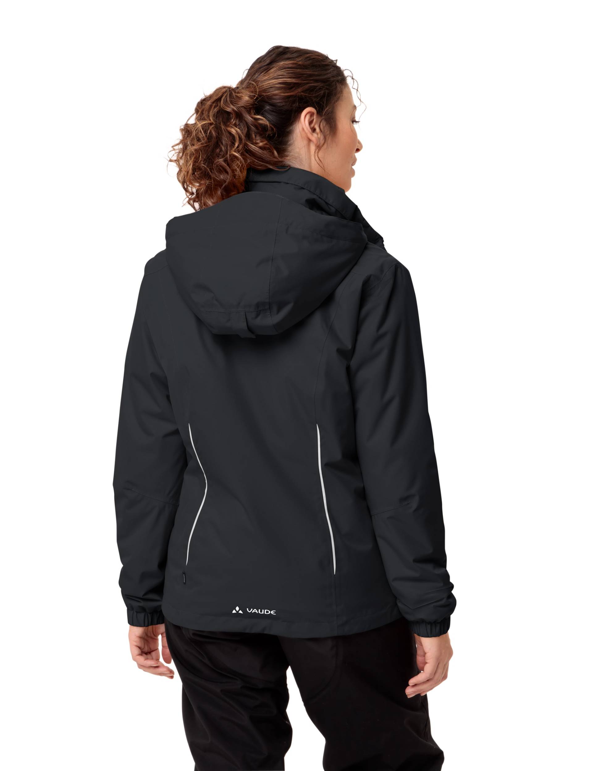 VAUDE Fahrradjacke »WOMEN'S ESCAPE BIKE WARM JACKET«, (1 St.), mit Kapuze, Wasserdicht, winddicht und atmungsaktiv von Vaude