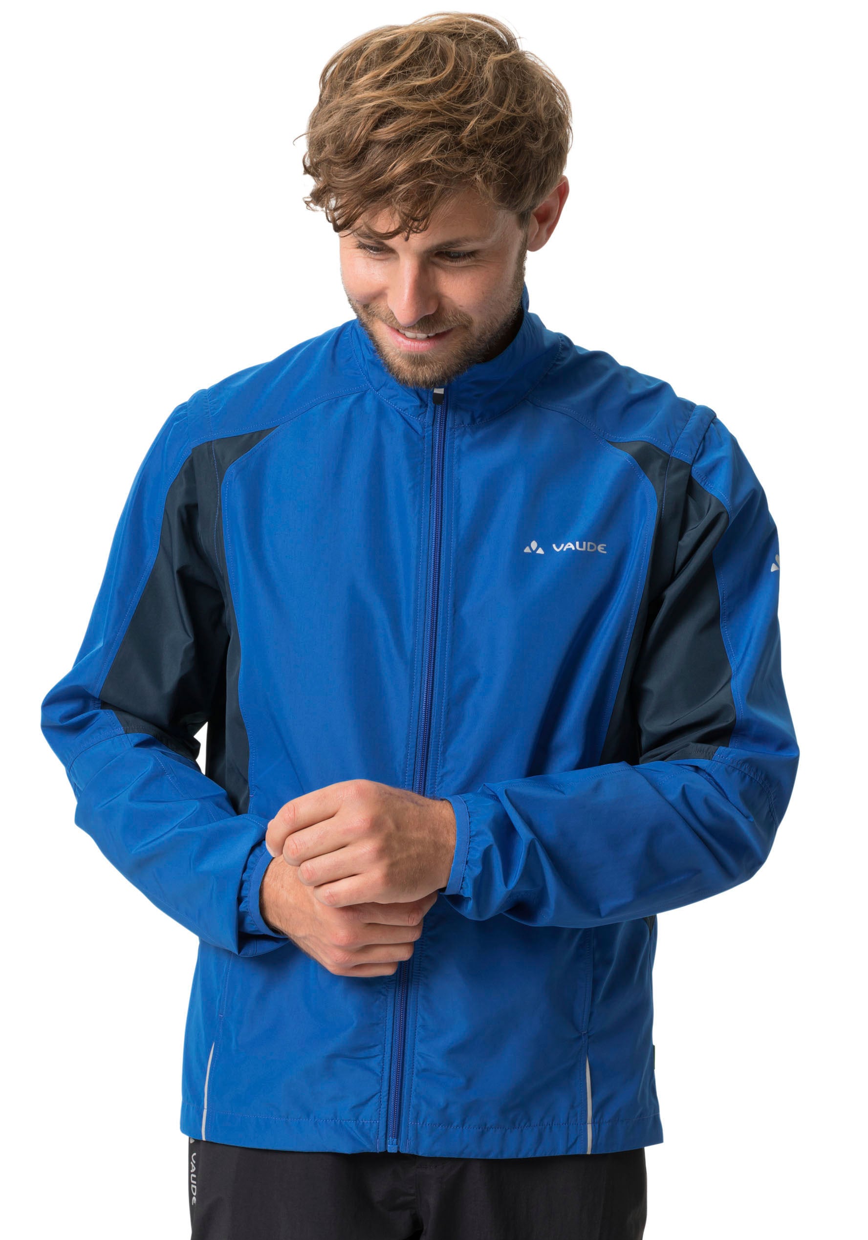 VAUDE Fahrradjacke »MEN'S DUNDEE CLASSIC ZO JACKET«, Wasserabweisend & Atmungsaktiv & Windabweisend von Vaude