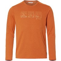 VAUDE Herren Funktionsshirt Rosemoor III orange | L von Vaude