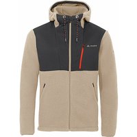 VAUDE Herren Kapuzenjacke Manukau II Fleece Hoodie beige | XL von Vaude