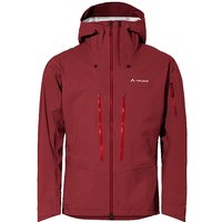 VAUDE Herren Tourenjacke Monviso 3L dunkelrot | L von Vaude