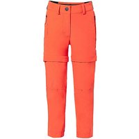 VAUDE Kinder Wanderhose Slim Fit ZipOff orange | 134-140 von Vaude