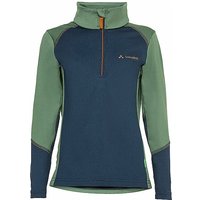 VAUDE Kinder Wandershirt Livigno Halfzip dunkelgrün | 134-140 von Vaude