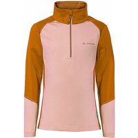 VAUDE Kinder Wandershirt Livigno Halfzip rosa | 122-128 von Vaude