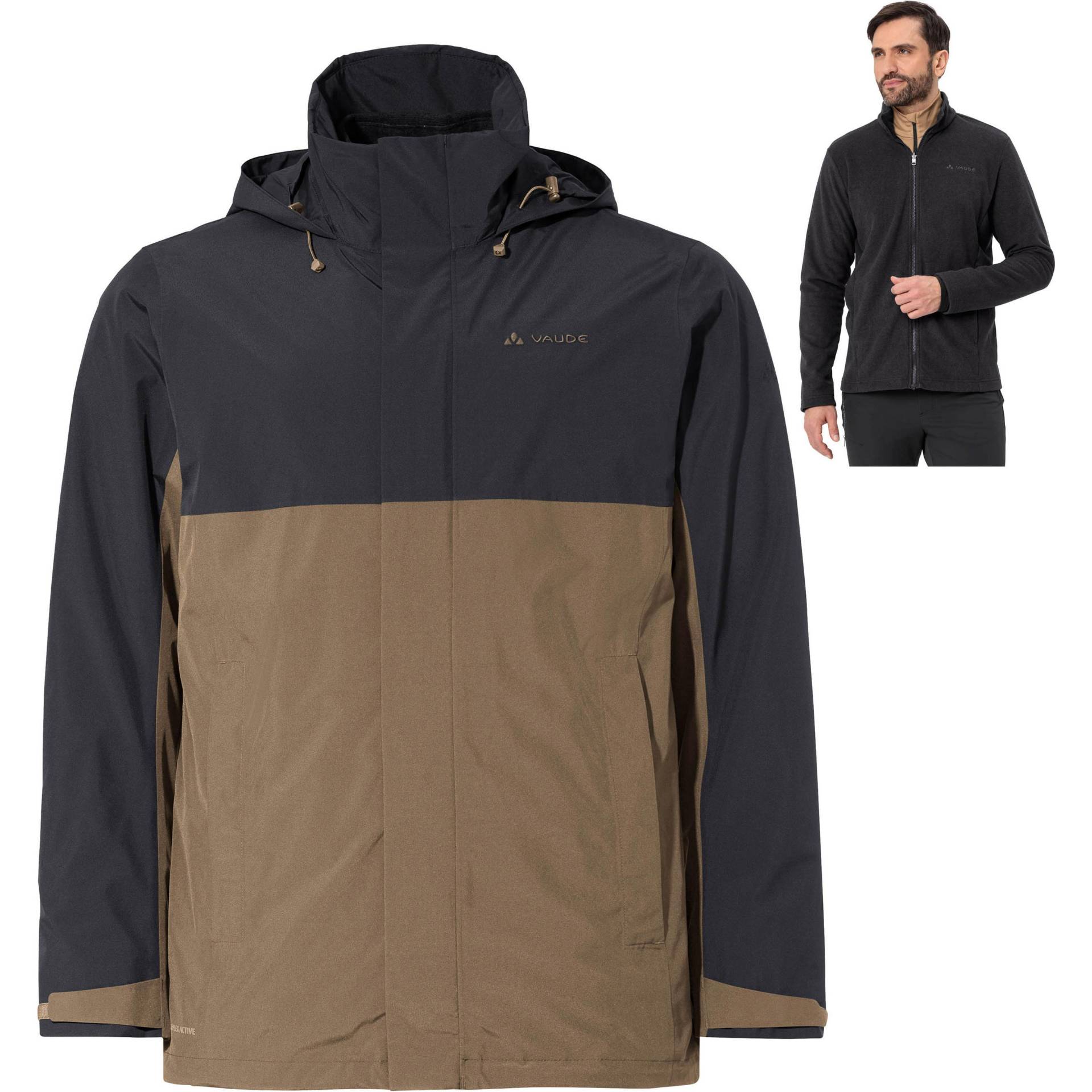 VAUDE Rosemoor 3in1 Doppeljacke Herren von Vaude