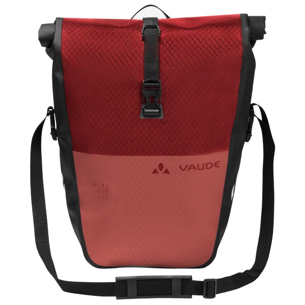 Vaude - Aqua Back Color (Recycled) - Gepäckträgertasche Gr 2x 24 l rot von Vaude