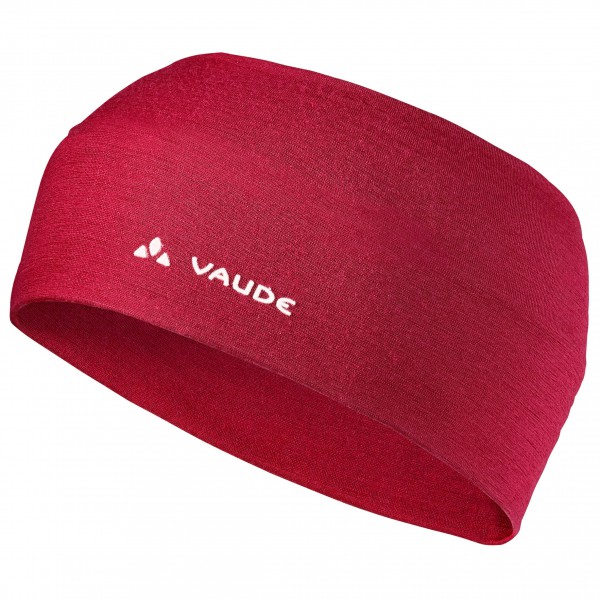 Vaude - Cassons Merino Headband - Stirnband Gr One Size blau;grau;rot von Vaude