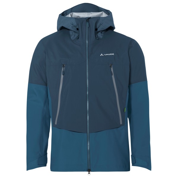 Vaude - Croz Alpine 3L Jacket - Regenjacke Gr L;M;S;XL;XXL blau;schwarz/grau von Vaude