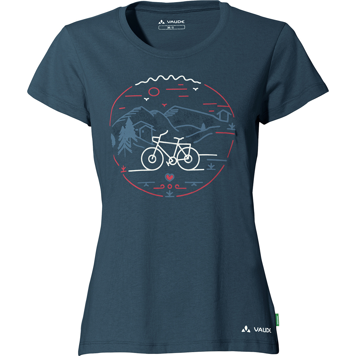 Vaude Damen Cyclist V T-Shirt von Vaude