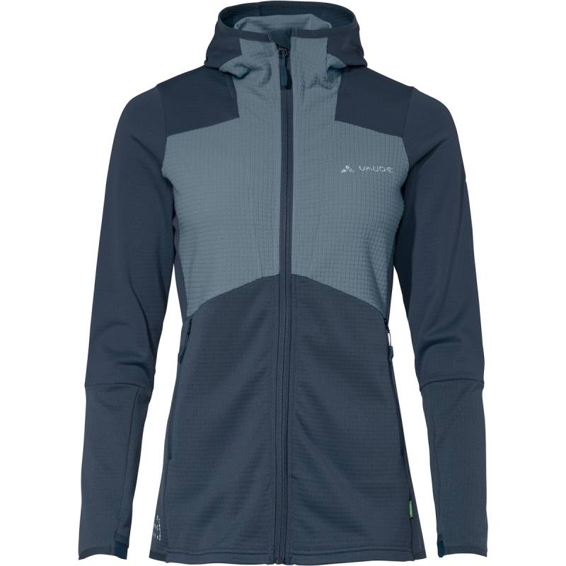 Vaude Damen Monviso Hoodie Grid Fleece Jacke von Vaude