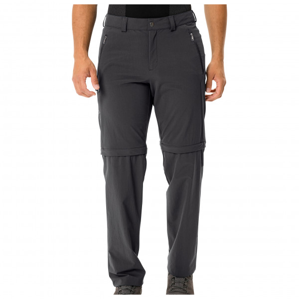 Vaude - Farley Stretch Zip Off Pants II - Zip-Off-Hose Gr 48 - Long grau von Vaude