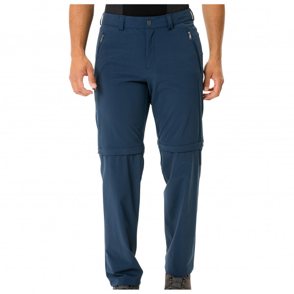 Vaude - Farley Stretch Zip Off Pants II - Zip-Off-Hose Gr 48 - Regular blau von Vaude