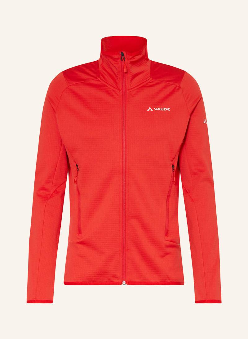 Vaude Fleecejacke M Monviso Fl Fz J Ii rot von Vaude