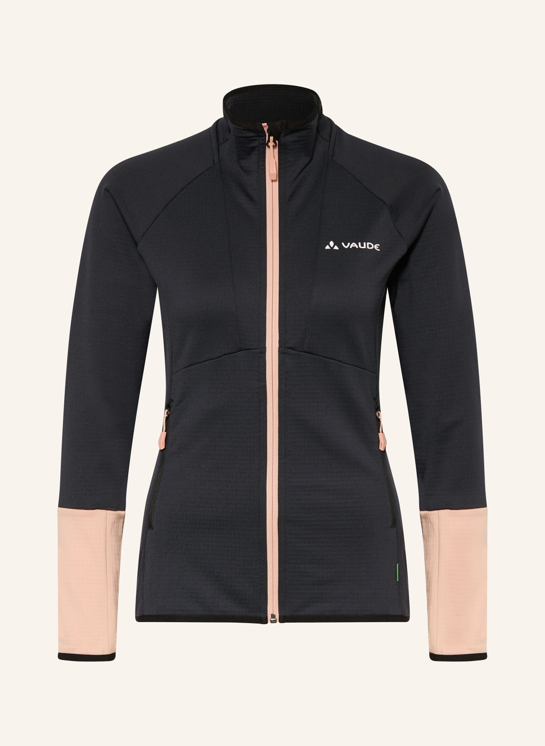 Vaude Fleecejacke Monviso schwarz von Vaude