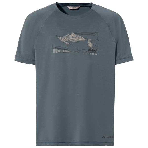 Vaude - Gleann T-Shirt II - T-Shirt Gr L grau von Vaude