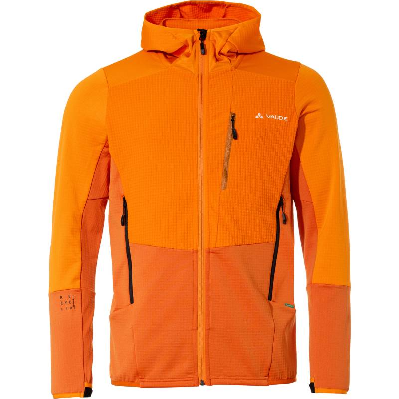 Vaude Herren Monviso Hoodie Grid Fleece Jacke von Vaude