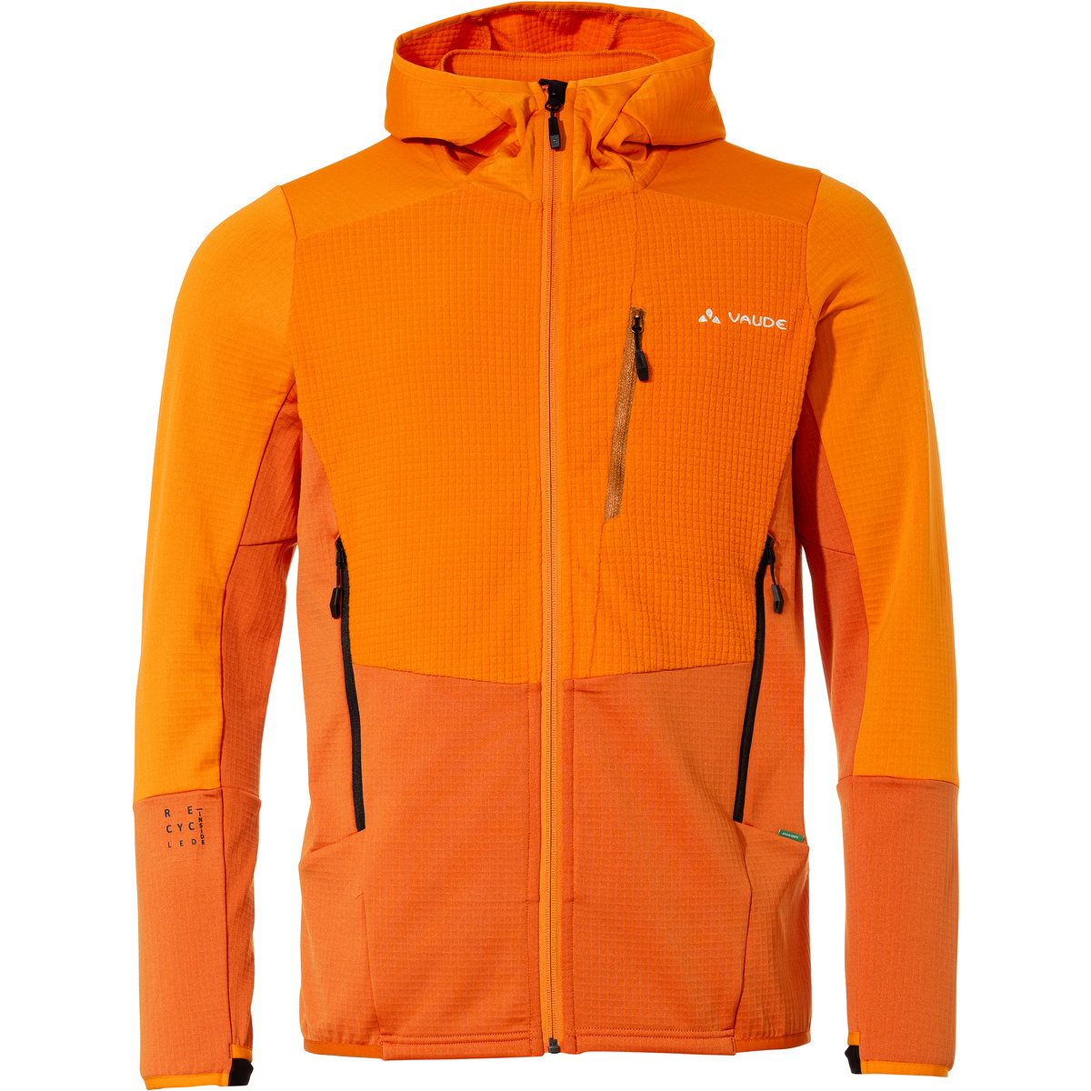 Vaude Herren Monviso Hoodie Grid Fleece Jacke von Vaude