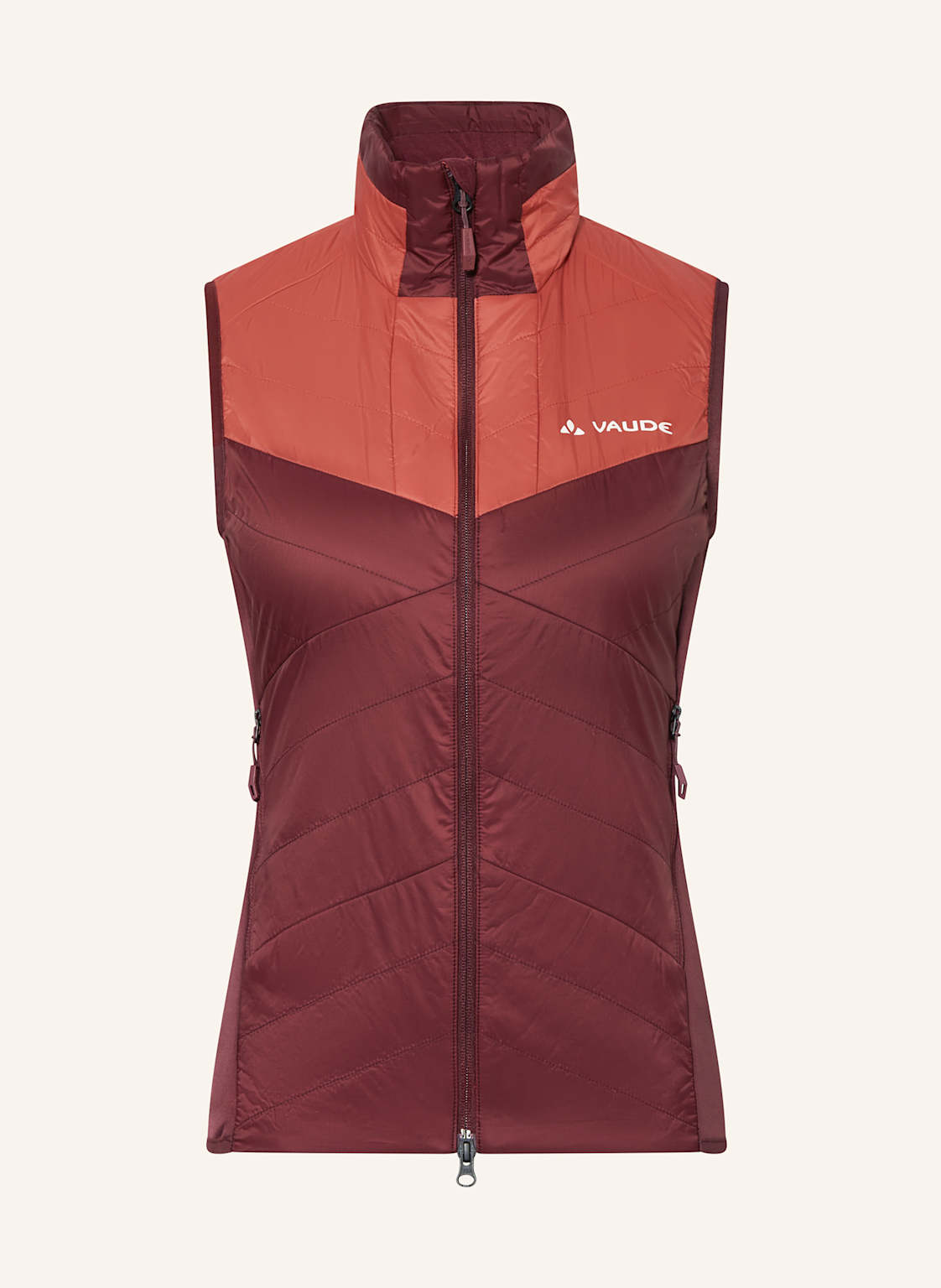 Vaude Hybrid-Steppweste Sesvenna rot von Vaude