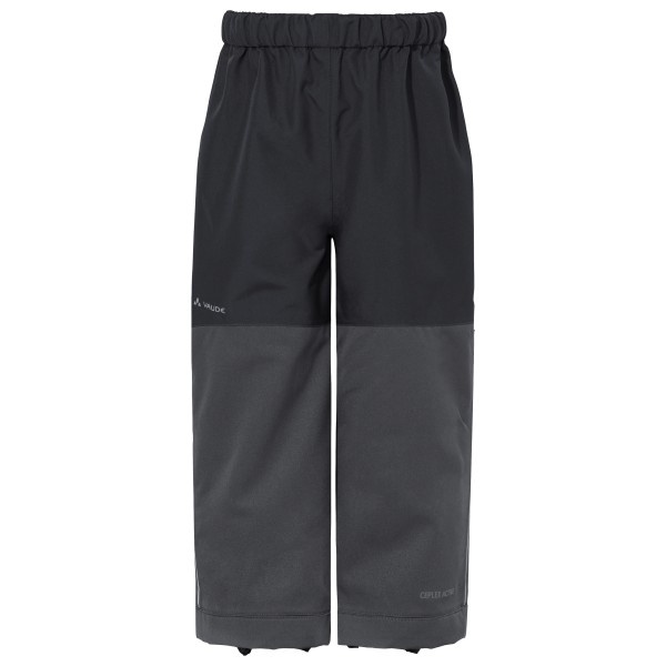 Vaude - Kid's Caprea Rain Pants - Regenhose Gr 110/116 grau/schwarz von Vaude