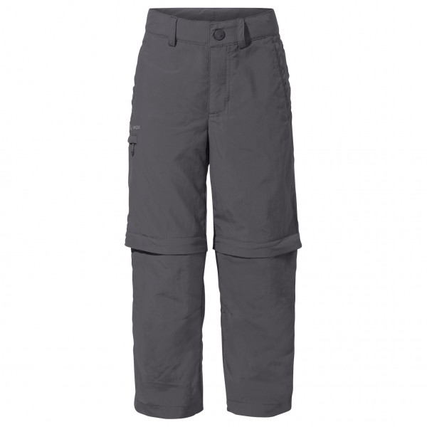 Vaude - Kid's Detective Antimos Zip-Off Pants - Zip-Off-Hose Gr 110/116 grau/blau von Vaude