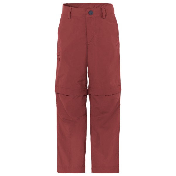 Vaude - Kid's Detective Antimos Zip-Off Pants - Zip-Off-Hose Gr 134/140 rot von Vaude