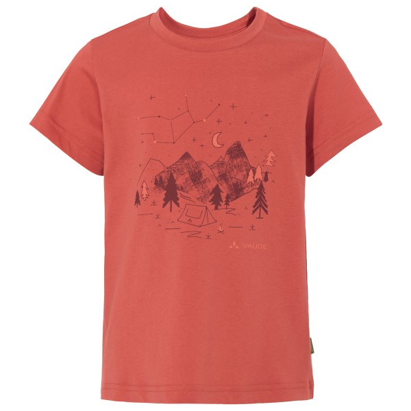 Vaude - Kid's Lezza - T-Shirt Gr 110/116 rot von Vaude