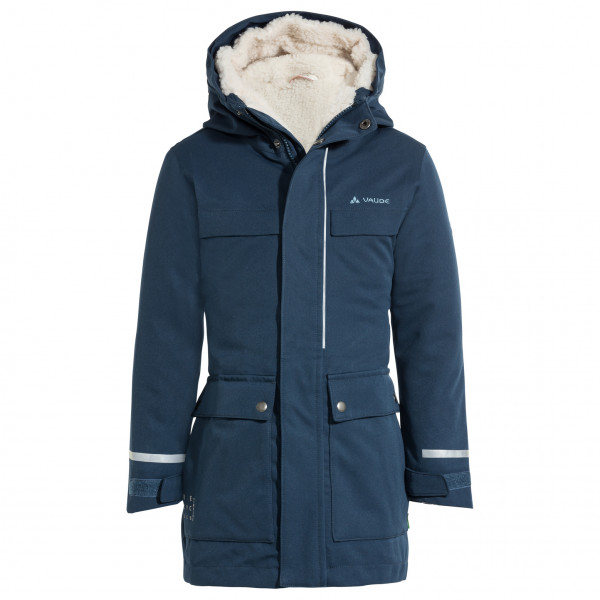 Vaude - Kid's Manukau Parka - Parka Gr 110/116;122/128 blau;oliv von Vaude