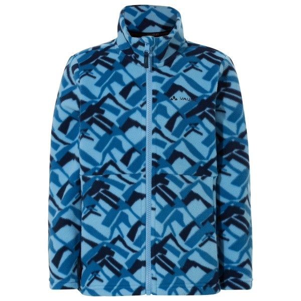 Vaude - Kid's Pulex All-over-Print Jacket - Fleecejacke Gr 104 blau von Vaude