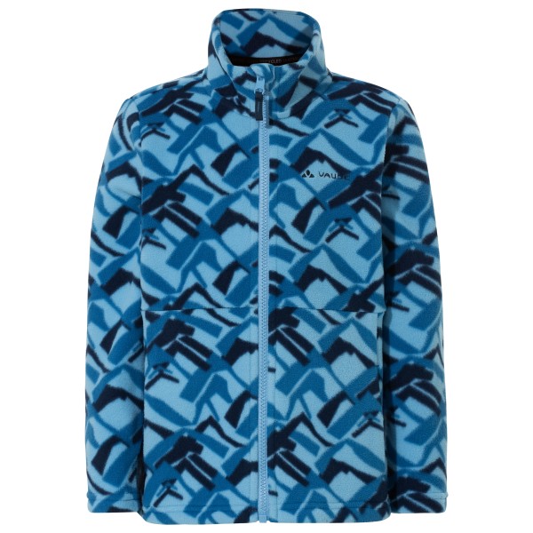 Vaude - Kid's Pulex All-over-Print Jacket - Fleecejacke Gr 92 blau von Vaude