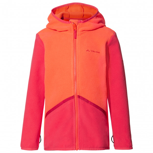 Vaude - Kid's Pulex Hooded Jacket - Fleecejacke Gr 134/140 rot von Vaude