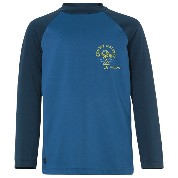 Vaude - Kid's Solaro L/S T-Shirt III - Funktionsshirt Gr 104 blau von Vaude